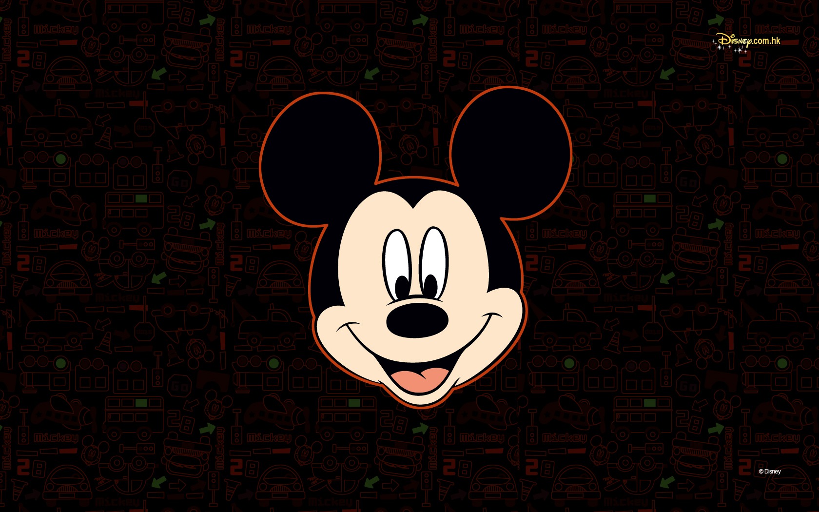 Fondo de pantalla de dibujos animados de Disney Mickey (2) #16 - 1680x1050
