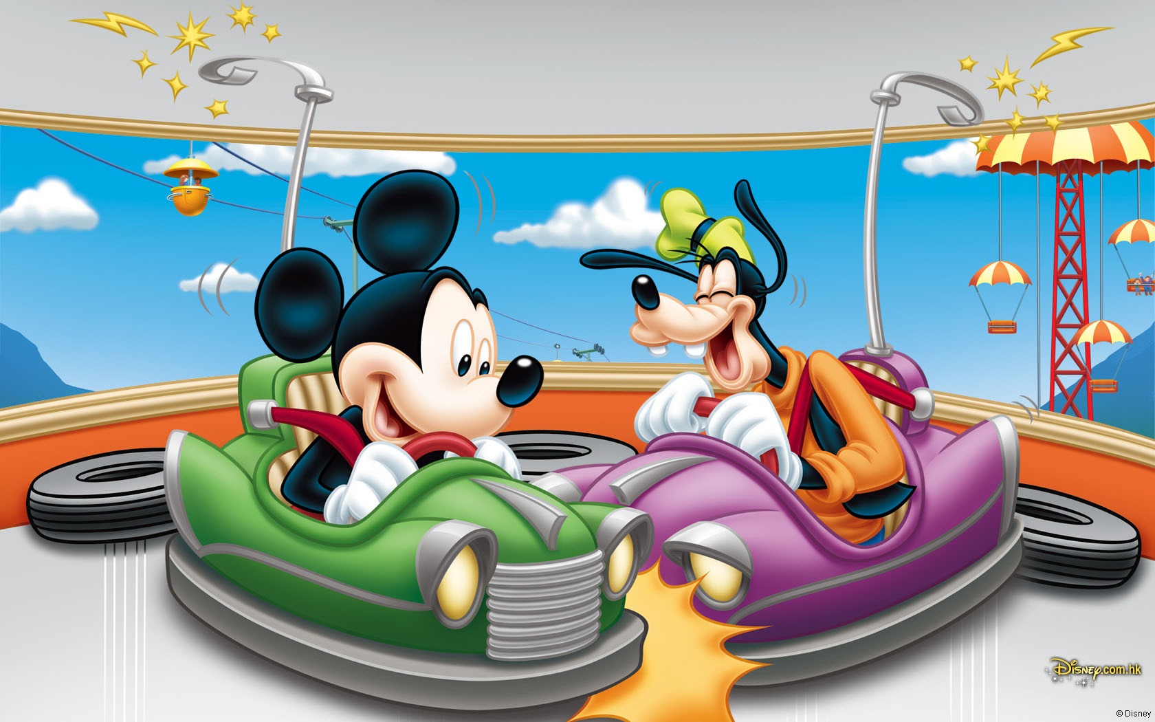 Disney-Zeichentrickfilm Mickey Wallpaper (2) #20 - 1680x1050