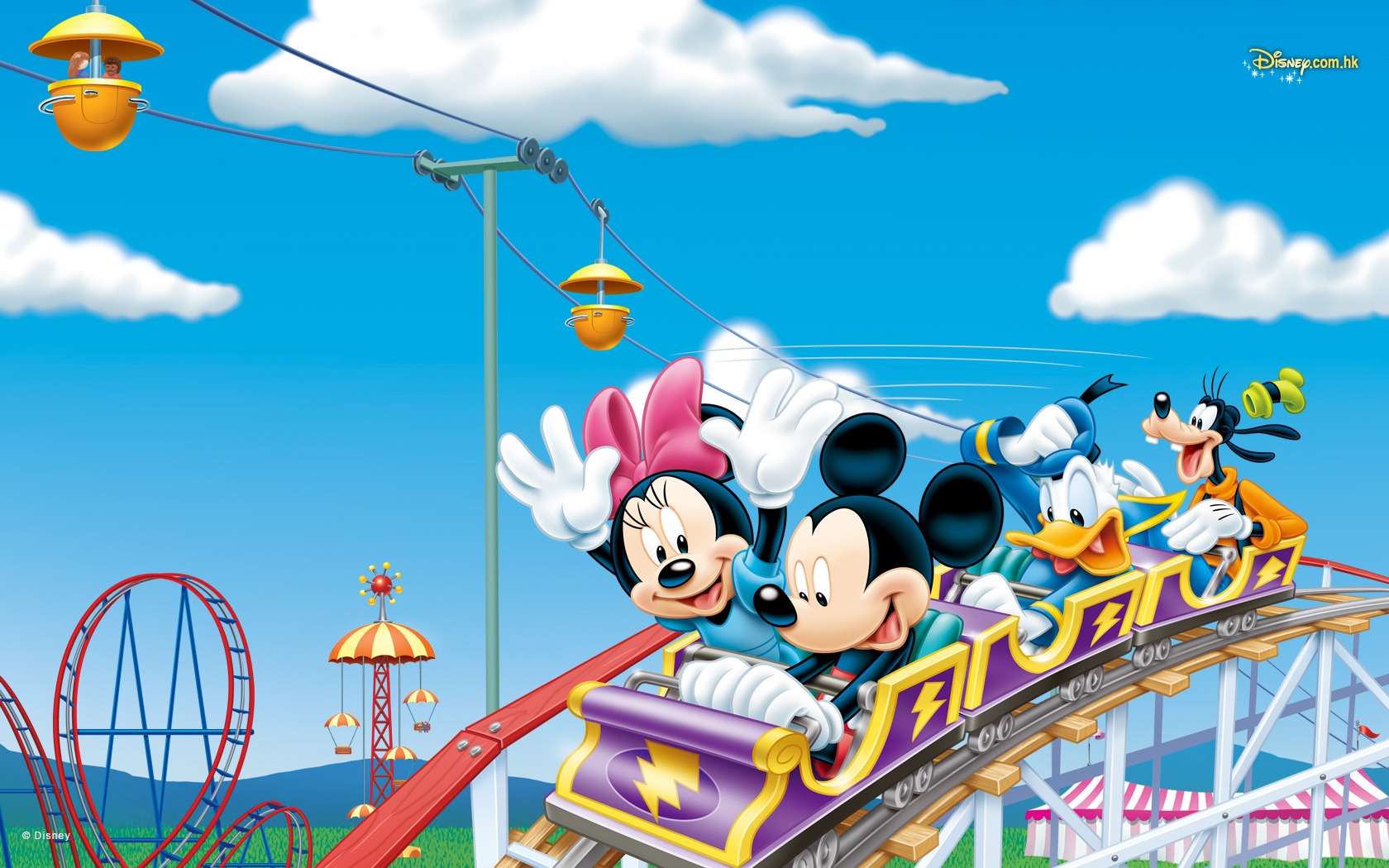 Disney cartoon Mickey Wallpaper (4) #3 - 1680x1050