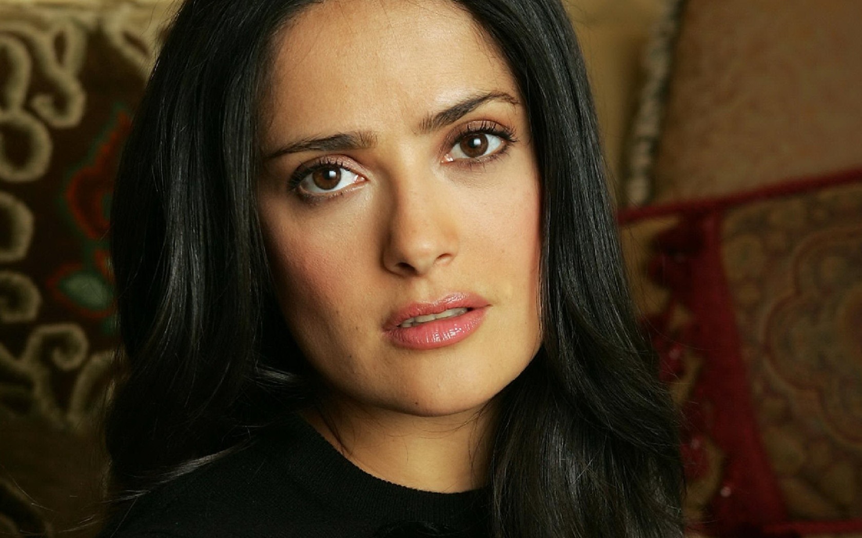 Salma Hayek beautiful wallpaper (2) #13 - 1680x1050