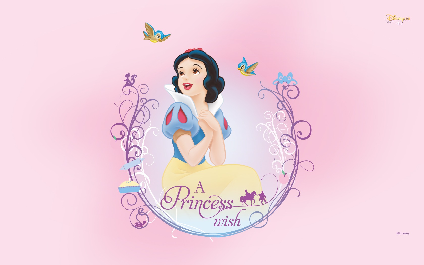 Princezna Disney karikatury tapety (2) #17 - 1680x1050