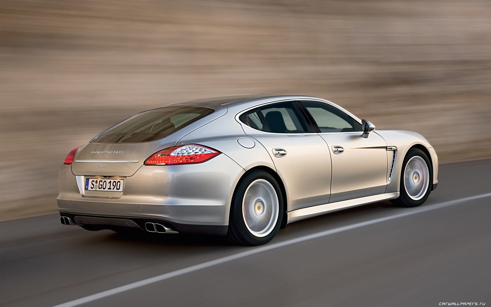 Porsche Panamera Turbo - 2009 HD wallpaper #20 - 1680x1050