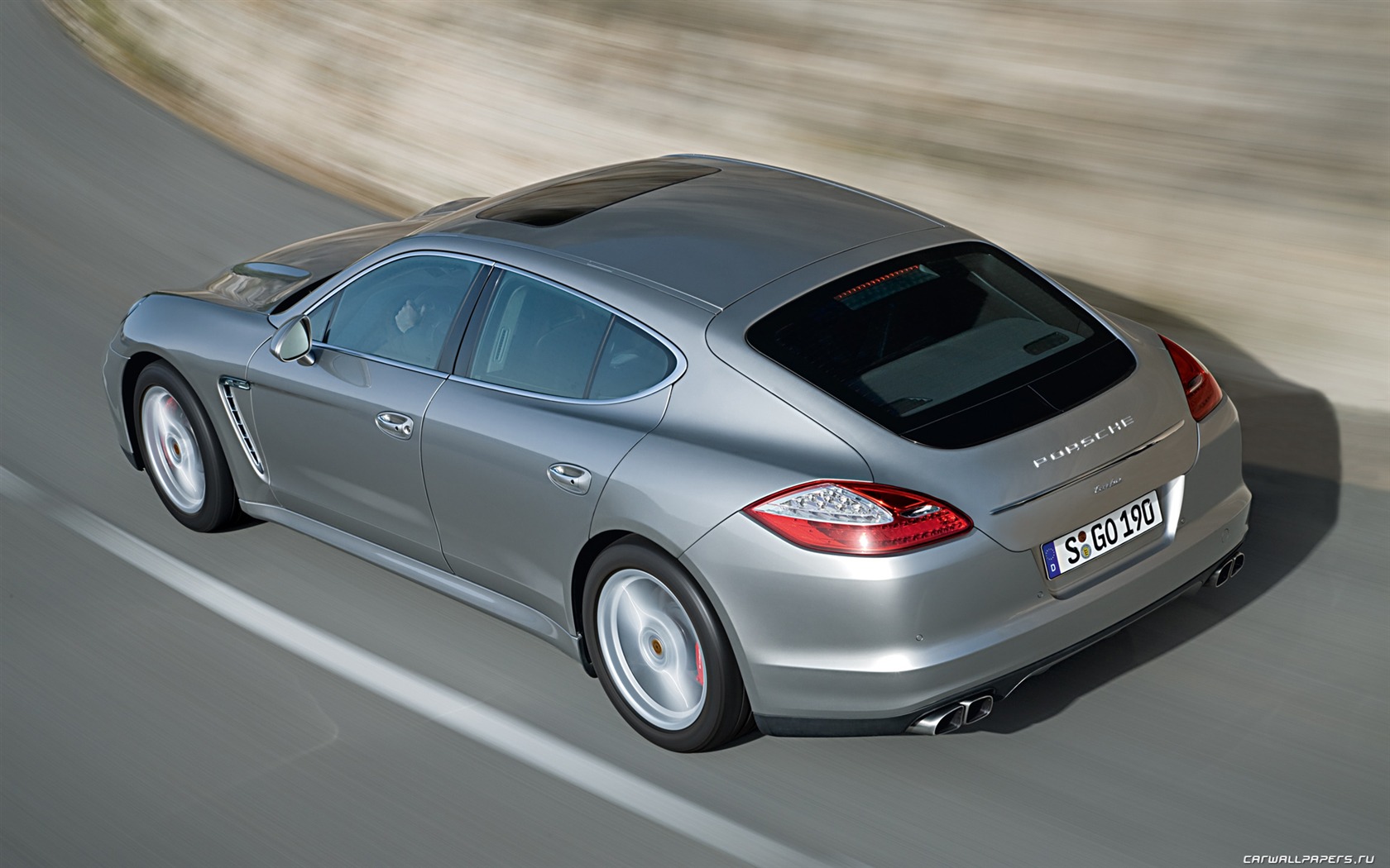 Porsche Panamera Turbo - 2009 HD wallpaper #21 - 1680x1050