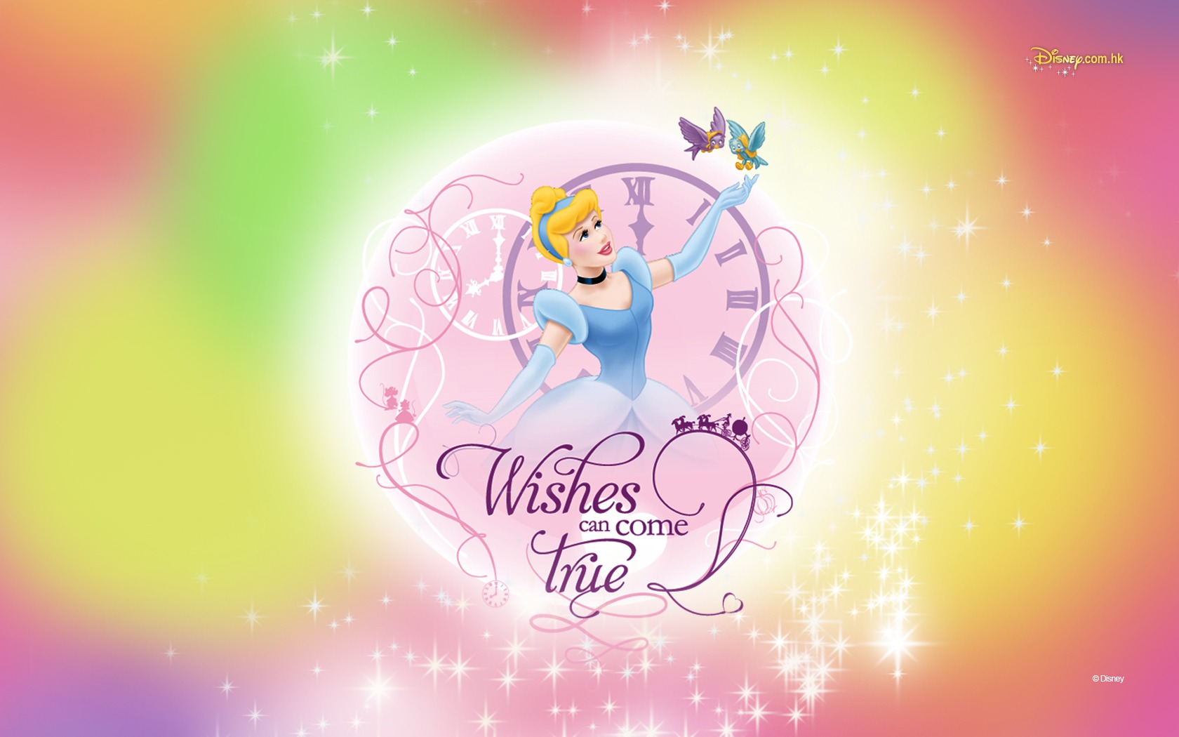Princesa Disney de dibujos animados fondos de escritorio (3) #9 - 1680x1050