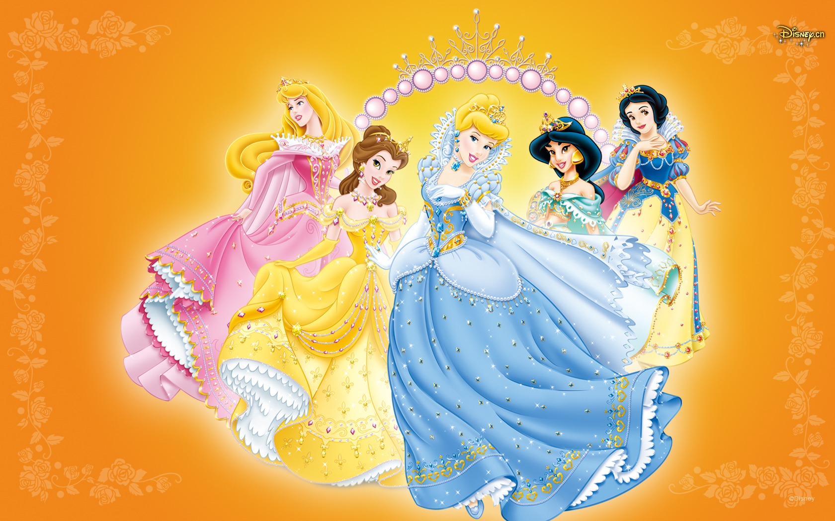 Princezna Disney karikatury tapety (3) #17 - 1680x1050