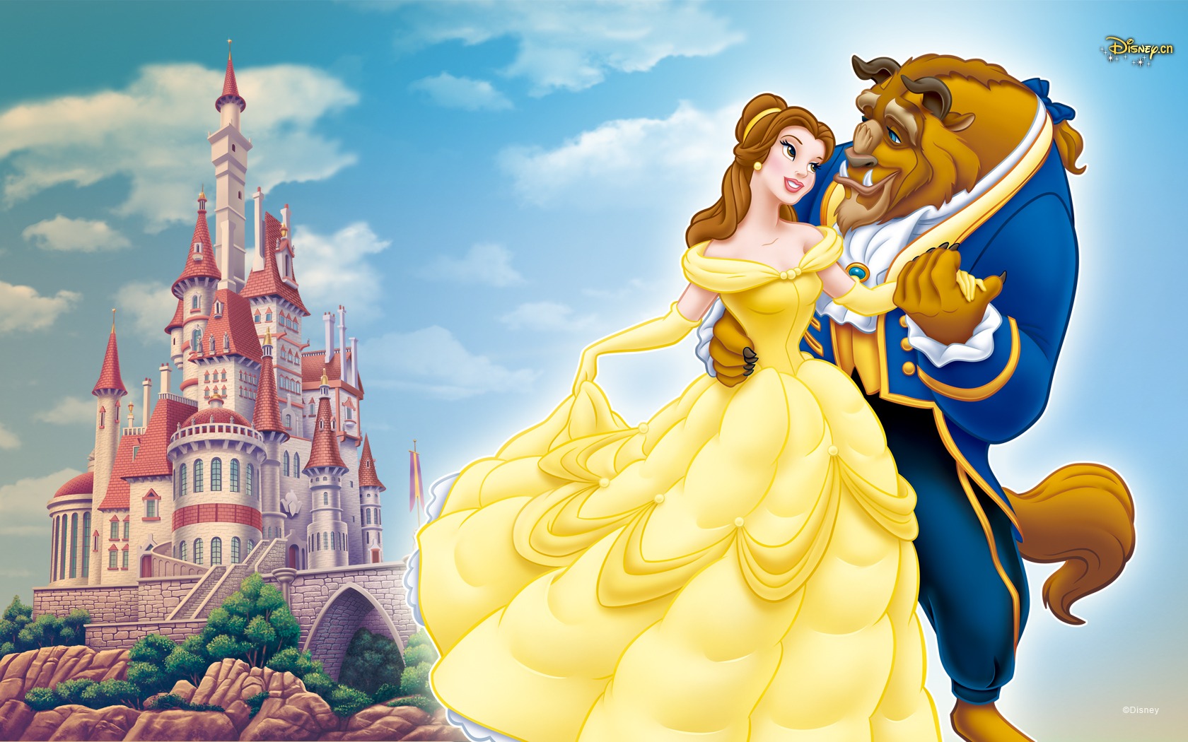 Princezna Disney karikatury tapety (4) #18 - 1680x1050