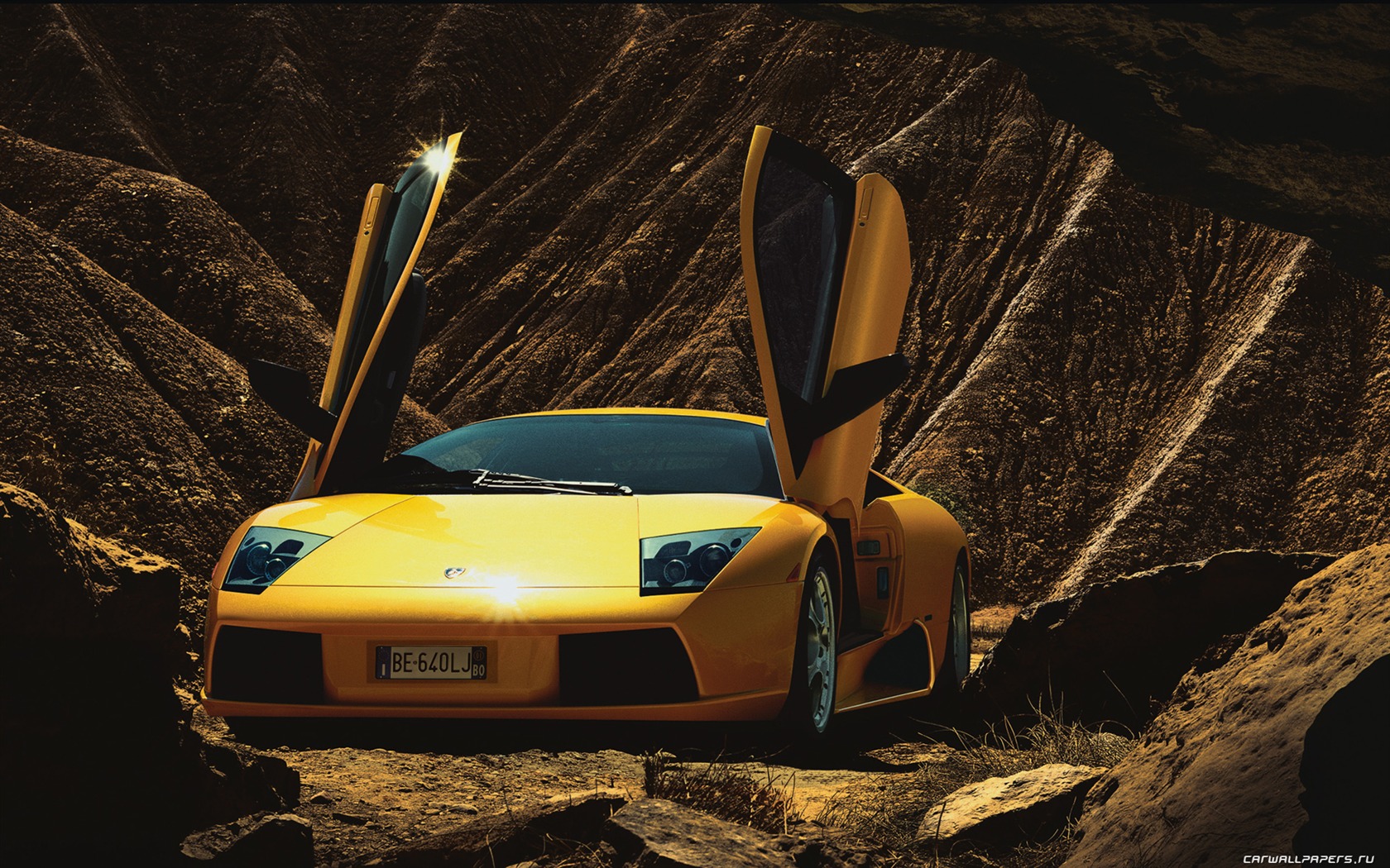 Lamborghini Murcielago - 2001 兰博基尼(一)5 - 1680x1050