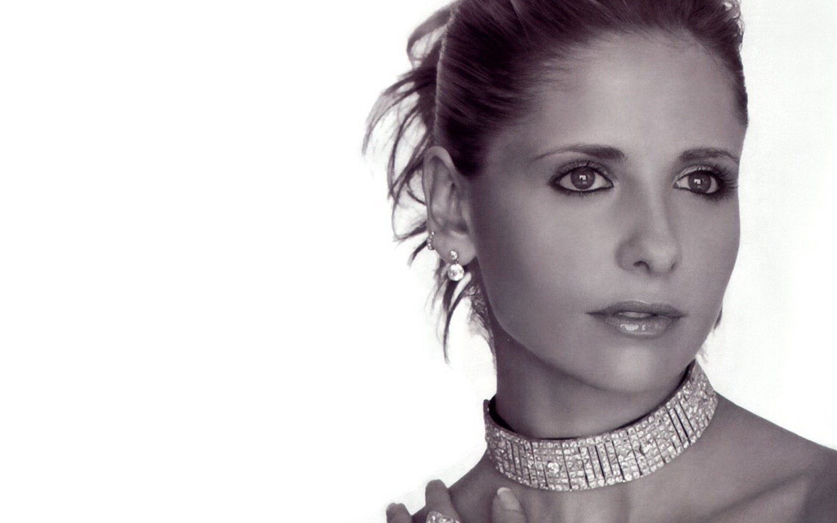 Sarah Michelle Gellar krásnou tapetu (1) #7 - 1680x1050