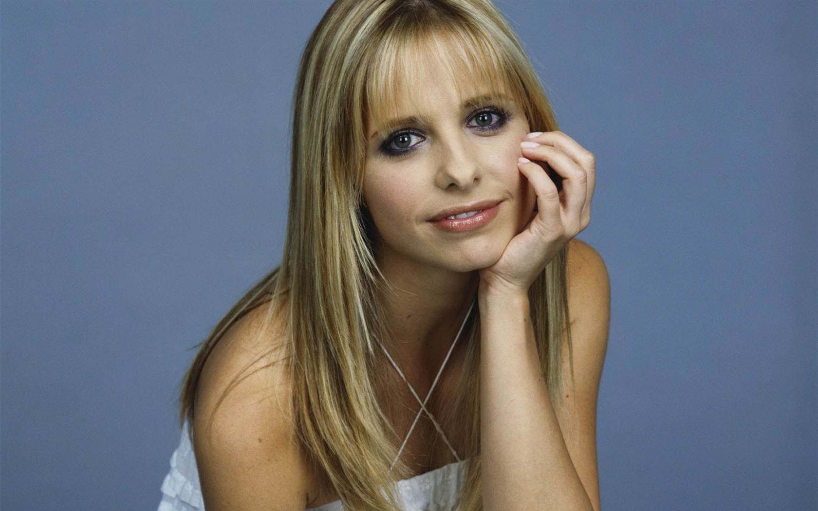 Sarah Michelle Gellar krásnou tapetu (2) #31 - 1680x1050