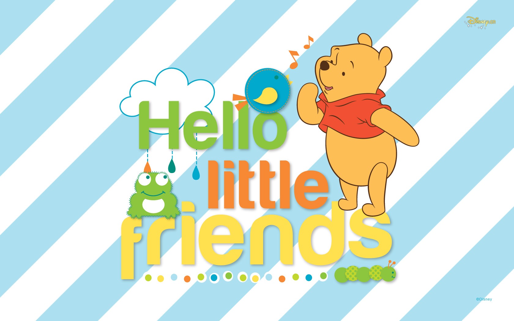 Walt Disney cartoon Winnie the Pooh wallpaper (2) #6 - 1680x1050