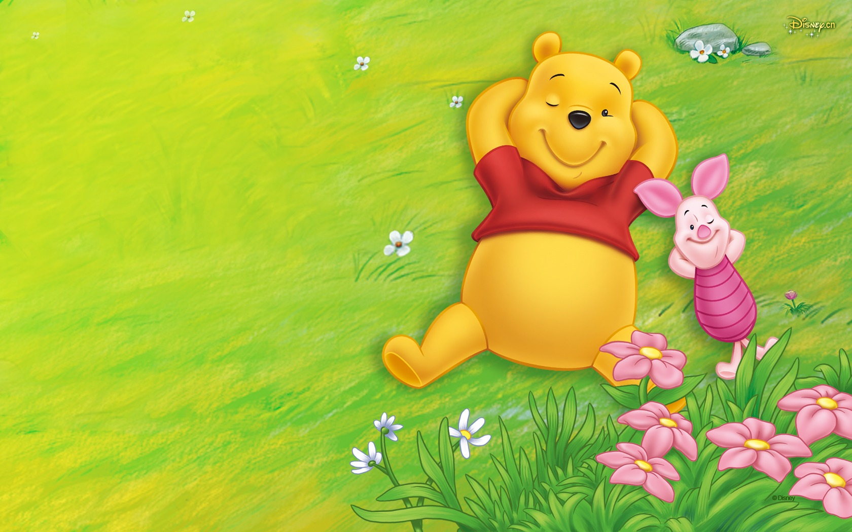 Walt Disney de dibujos animados de Winnie the Pooh fondo de pantalla (2) #8 - 1680x1050