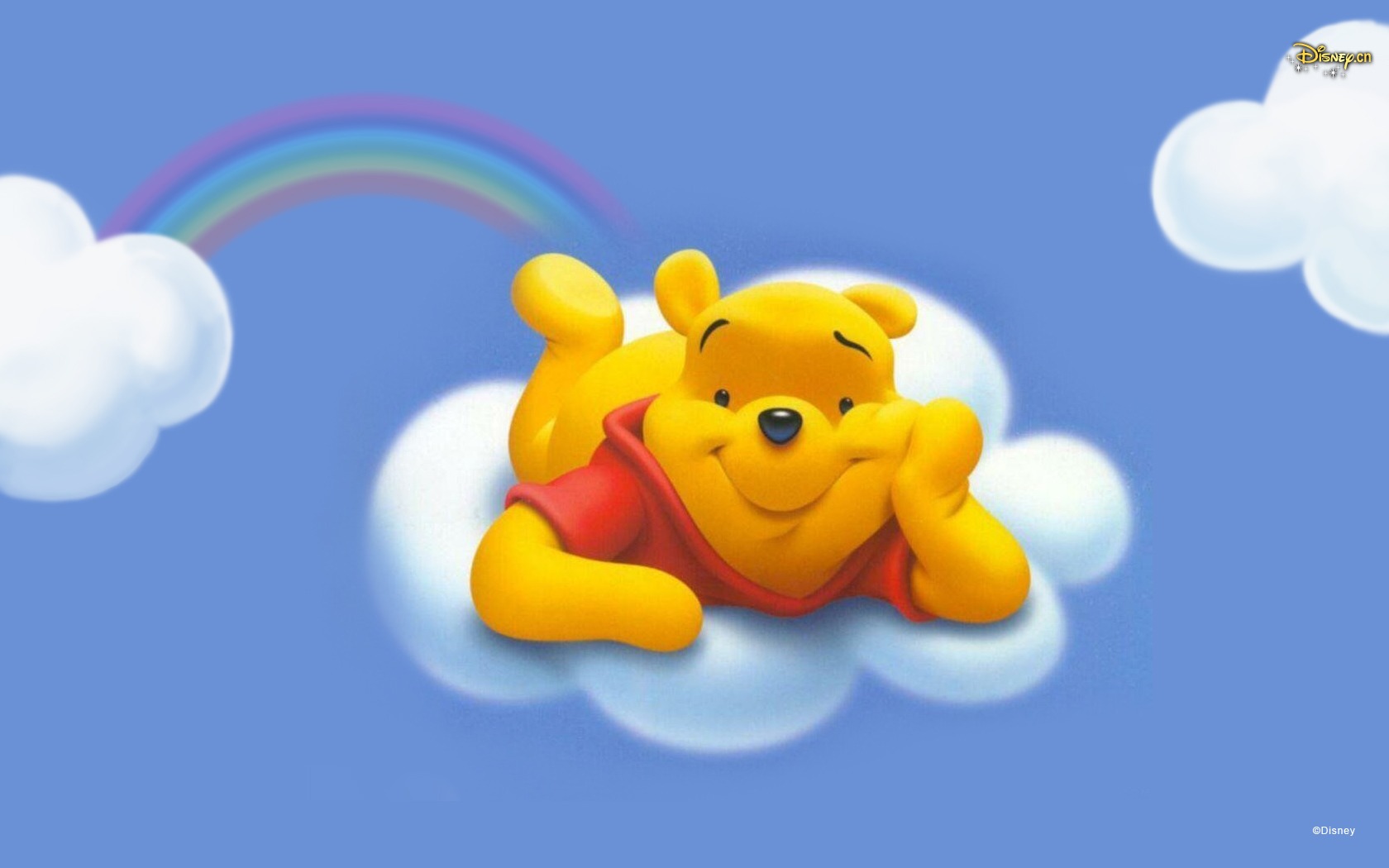Walt Disney karikatury Medvídek Pú tapety (2) #18 - 1680x1050