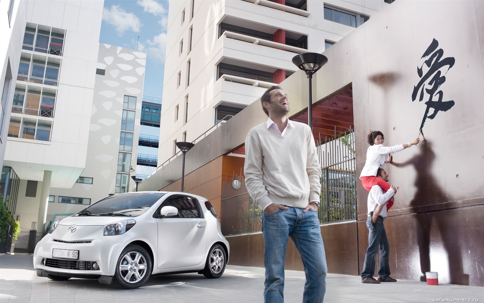 Toyota iQ - 2009 HD tapetu (2) #25 - 1680x1050