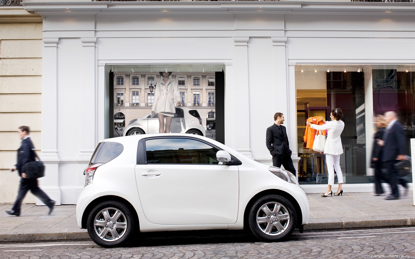 Toyota iQ - 2009 HD tapetu (2) #28 - 1680x1050