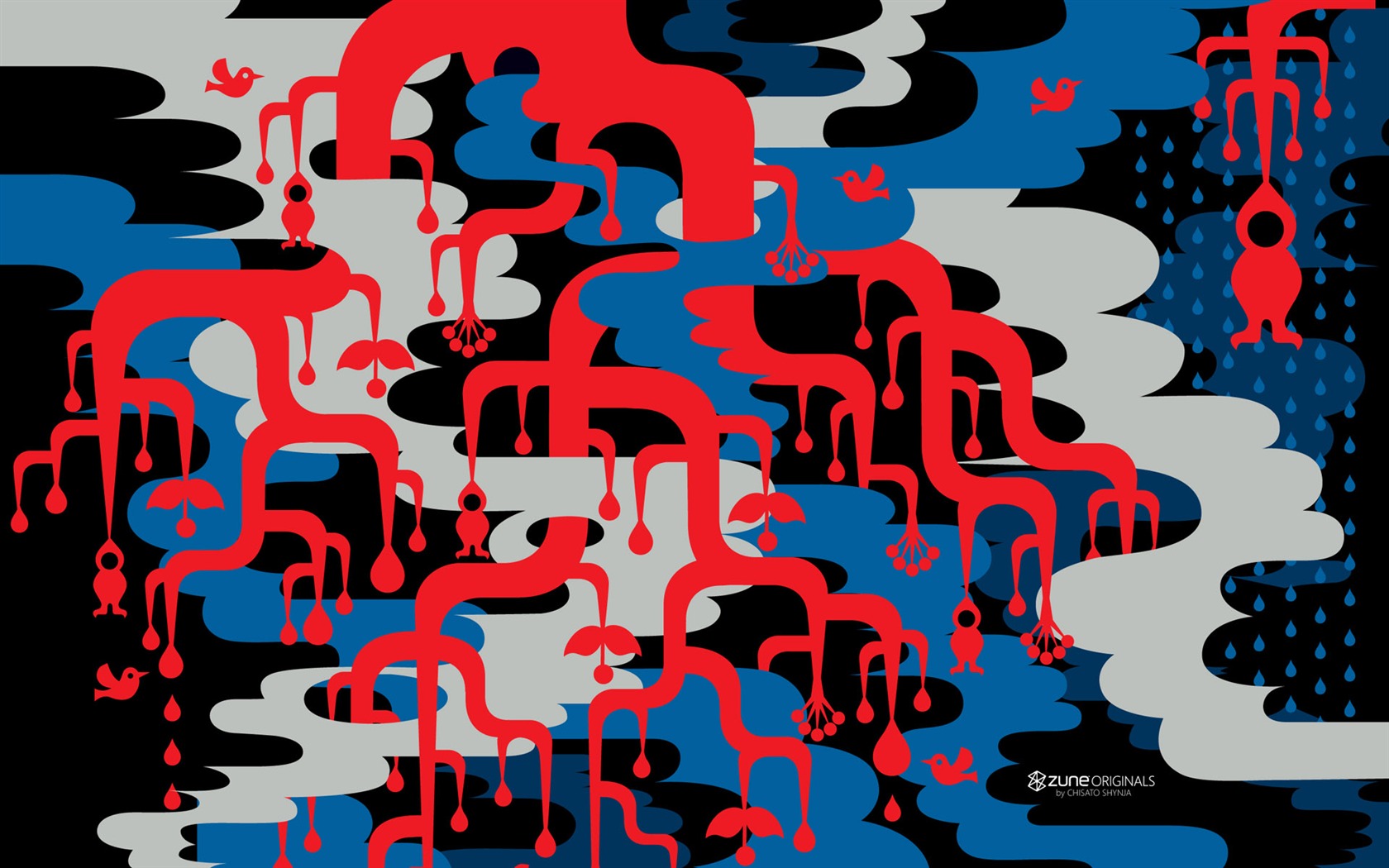 ZUNE 卡通壁紙 #5 - 1680x1050
