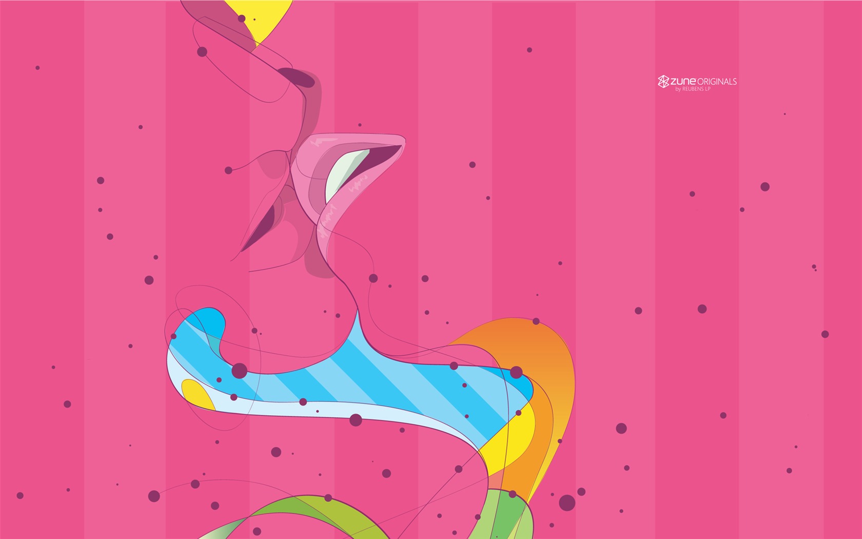 ZUNE Cartoon tapety #20 - 1680x1050