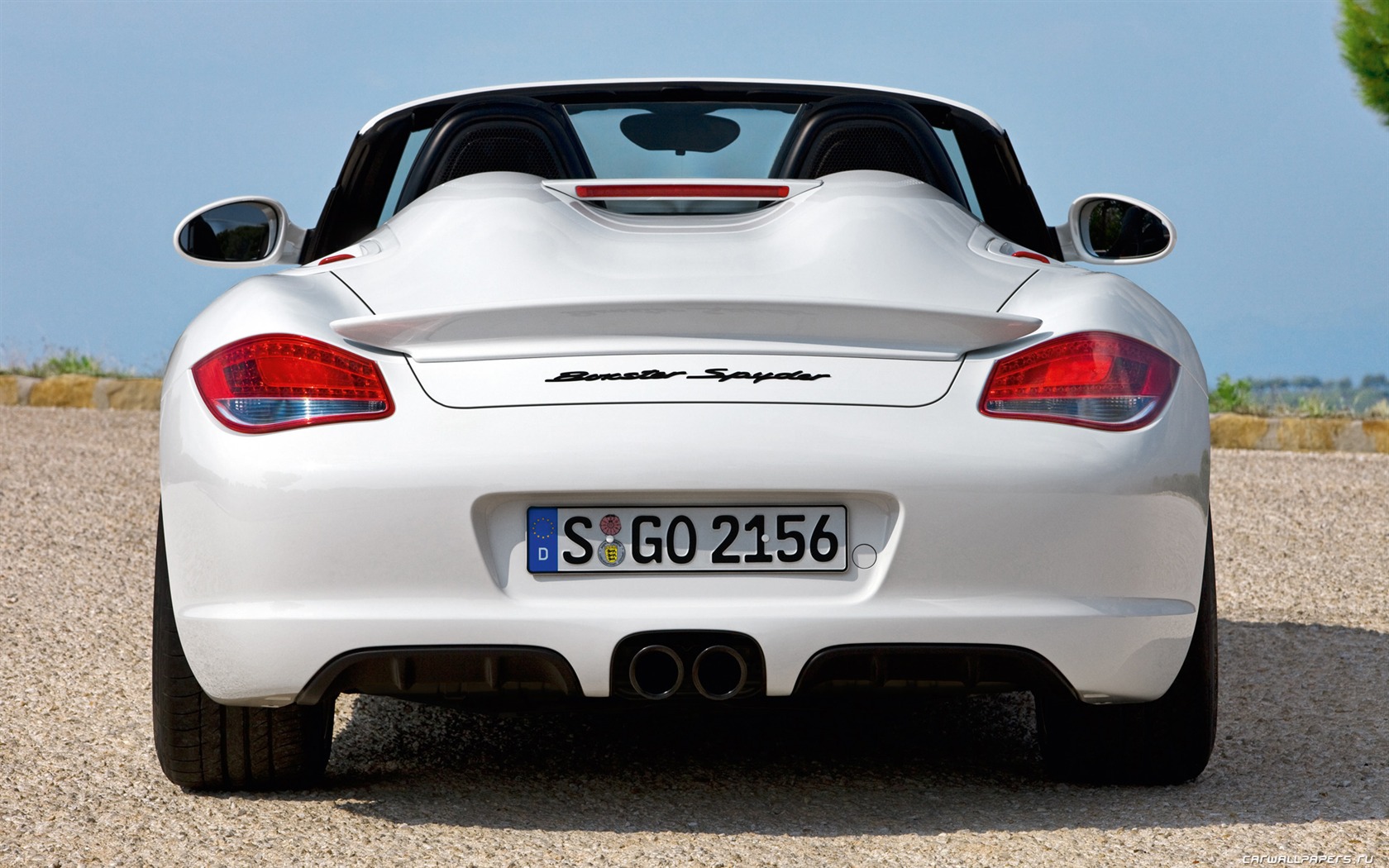 Porsche Boxster Spyder - 2010 HD tapetu #18 - 1680x1050