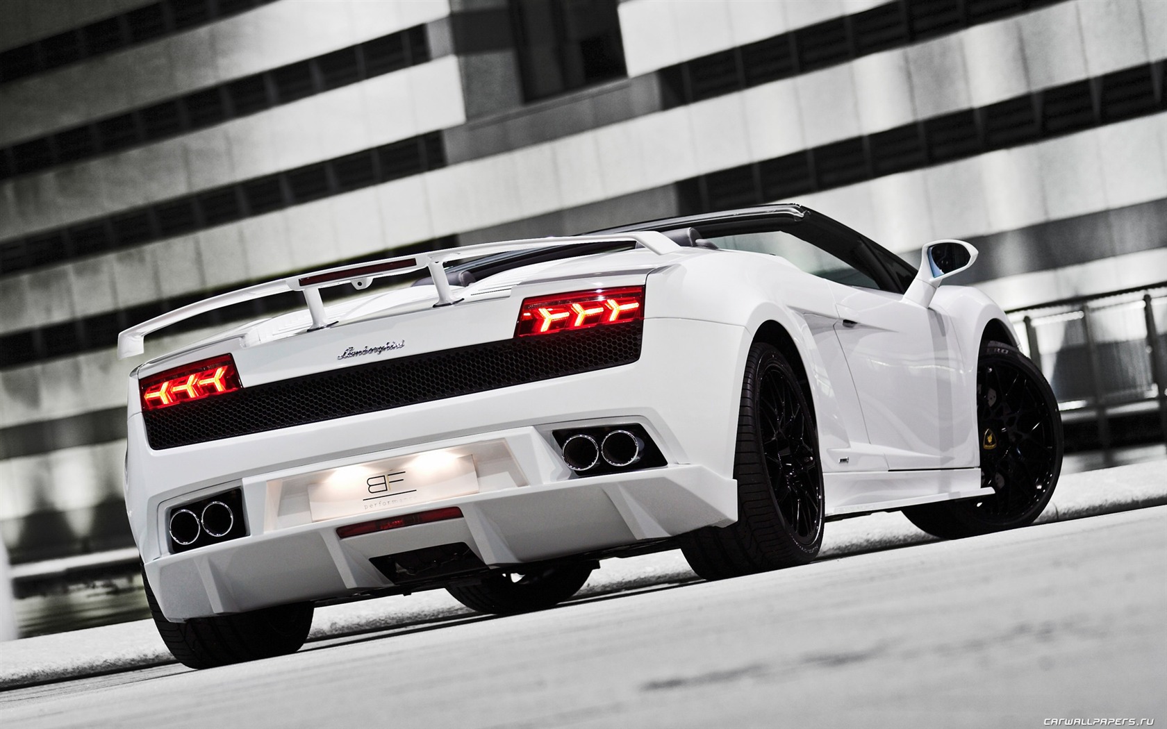 BF výkon Lamborghini Gallardo Spyder GT600 - 2010 HD tapetu #6 - 1680x1050