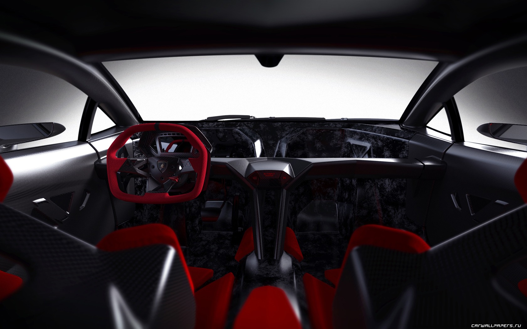 Concept Car Lamborghini Sesto Elemento - 2010 蘭博基尼 #5 - 1680x1050