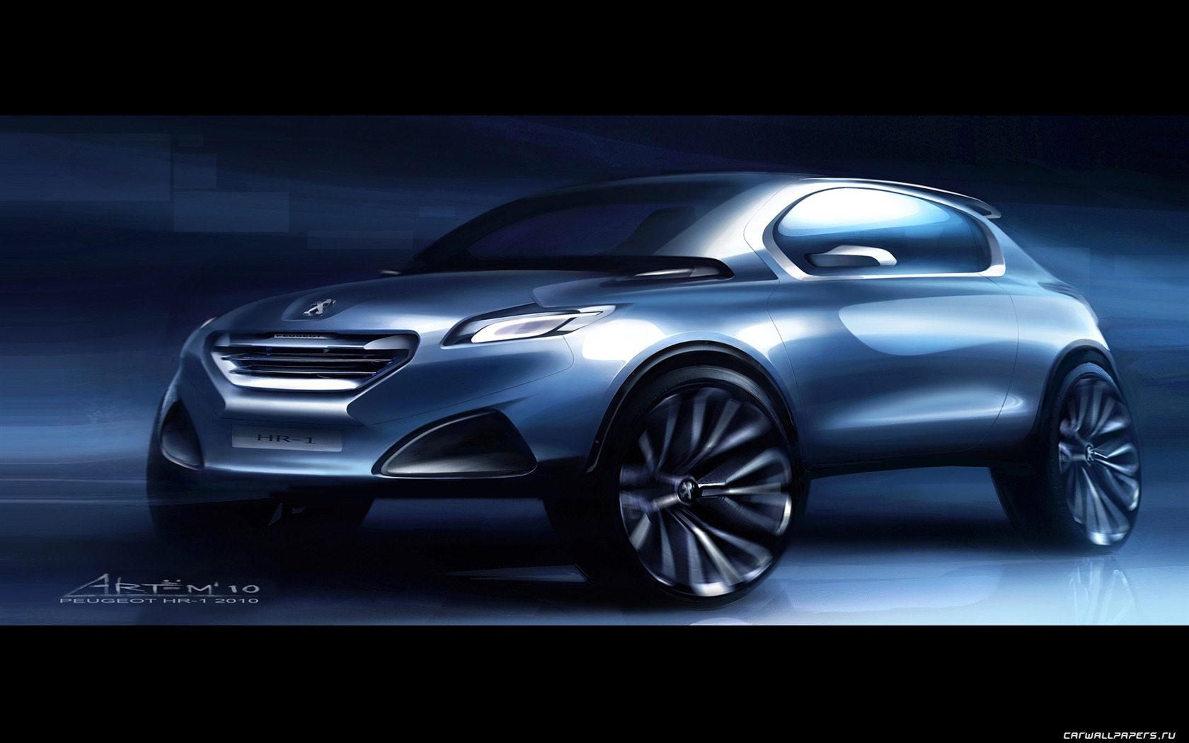 Concept Car Peugeot HR1 - 2010 HD tapetu #28 - 1680x1050