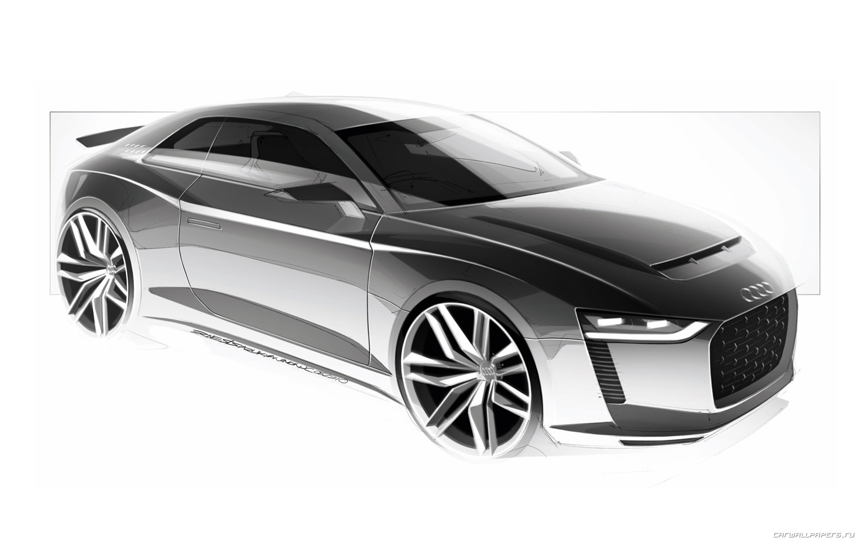 Concept Car de Audi quattro - 2010 fondos de escritorio de alta definición #24 - 1680x1050