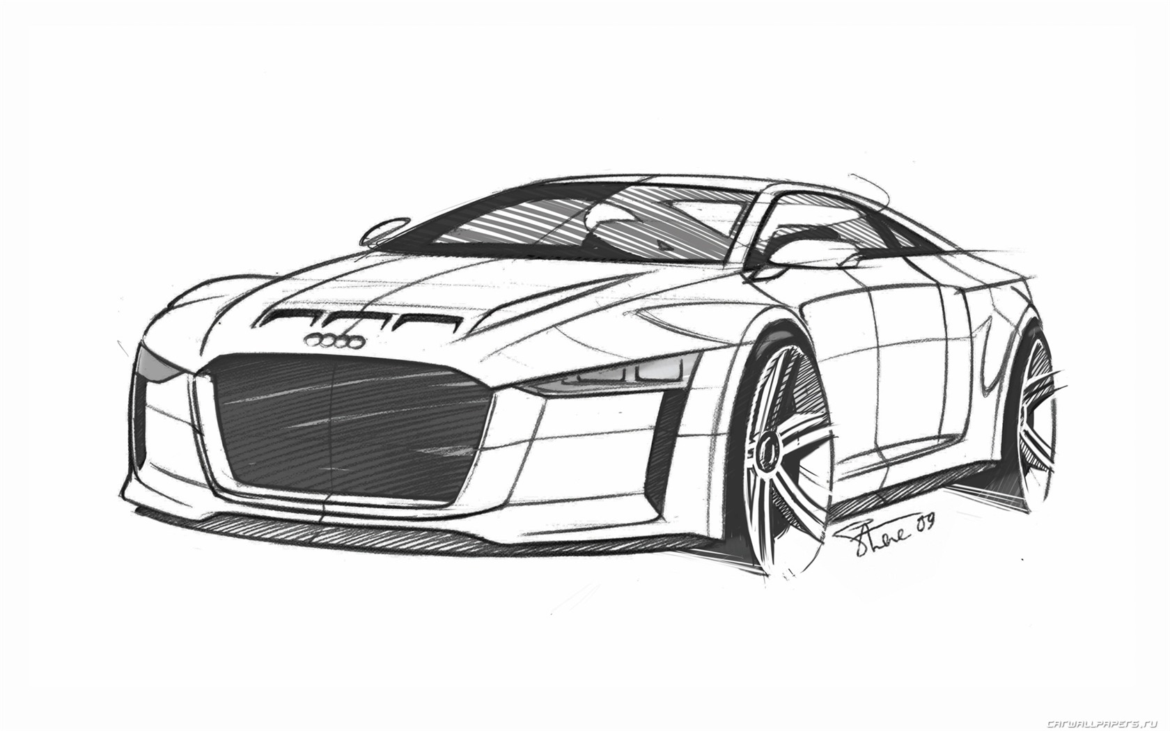 Concept Car Audi quattro - 2010 奥迪30 - 1680x1050