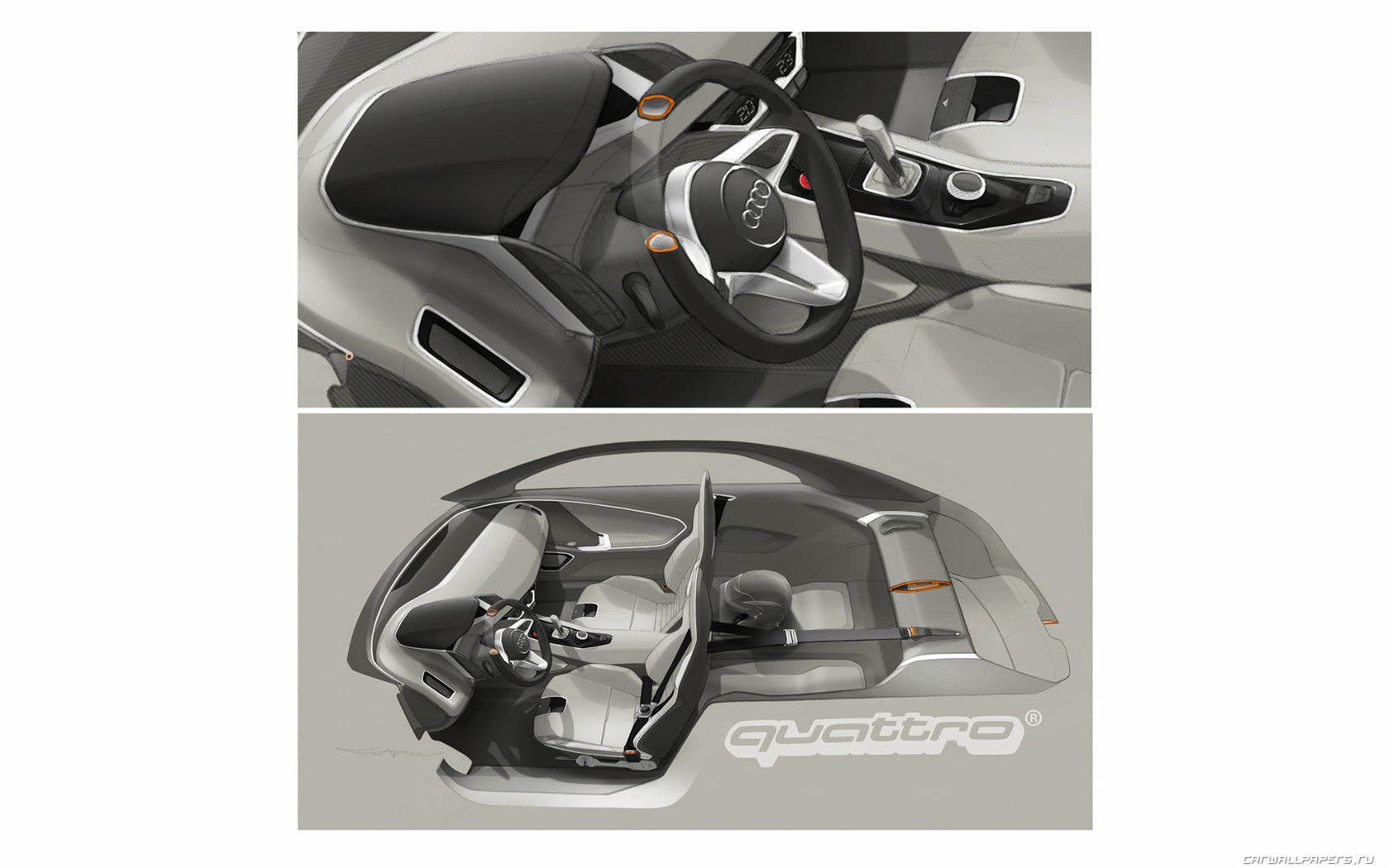 Concept Car de Audi quattro - 2010 fondos de escritorio de alta definición #32 - 1680x1050