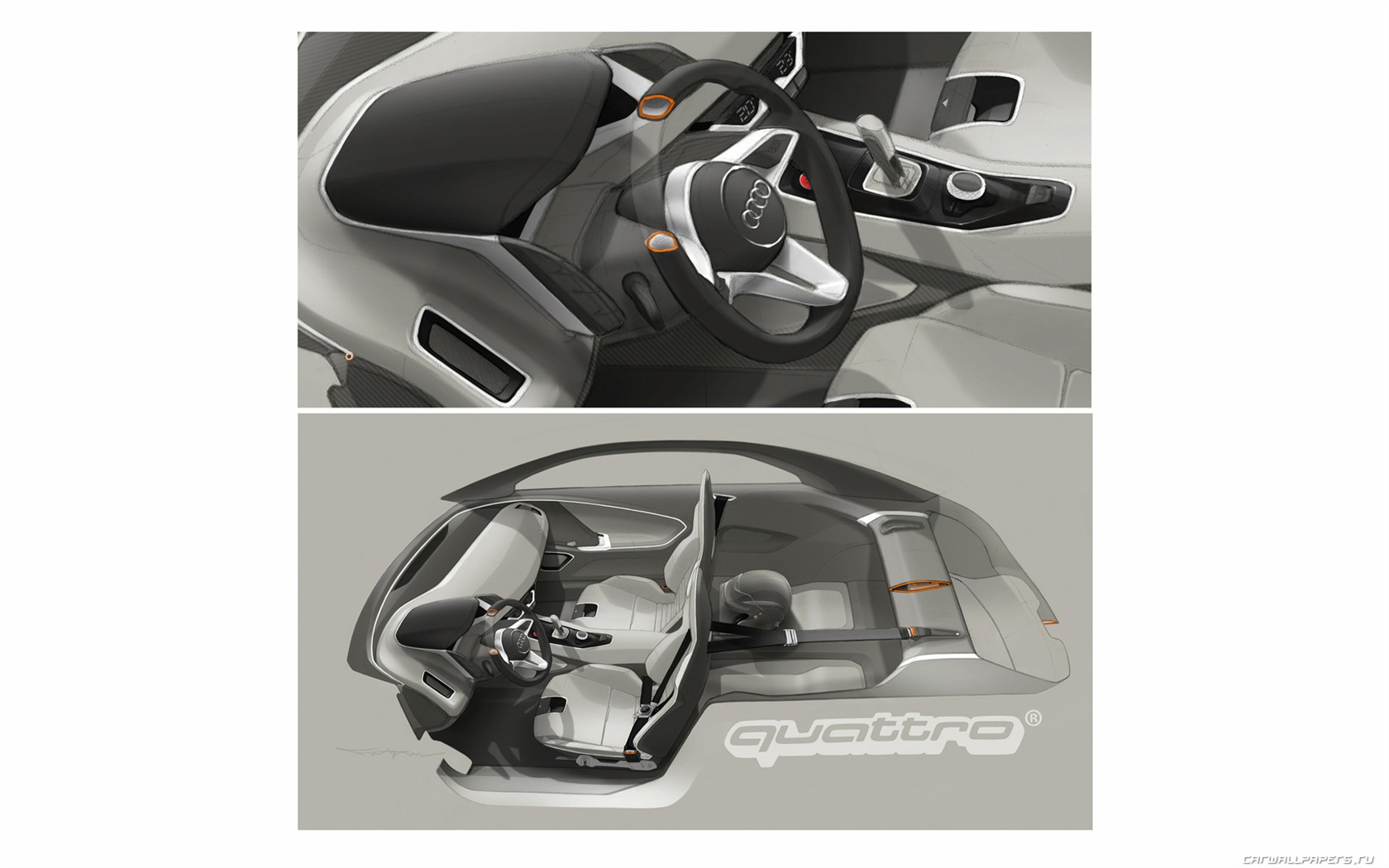 Concept Car Audi quattro - 2010 HD tapetu #32 - 1680x1050