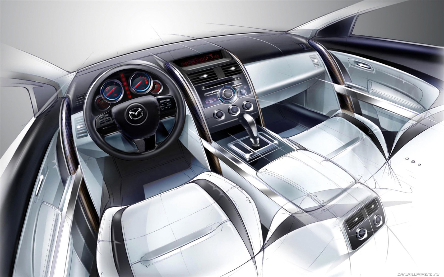 Mazda CX-9 - 2008 马自达27 - 1680x1050