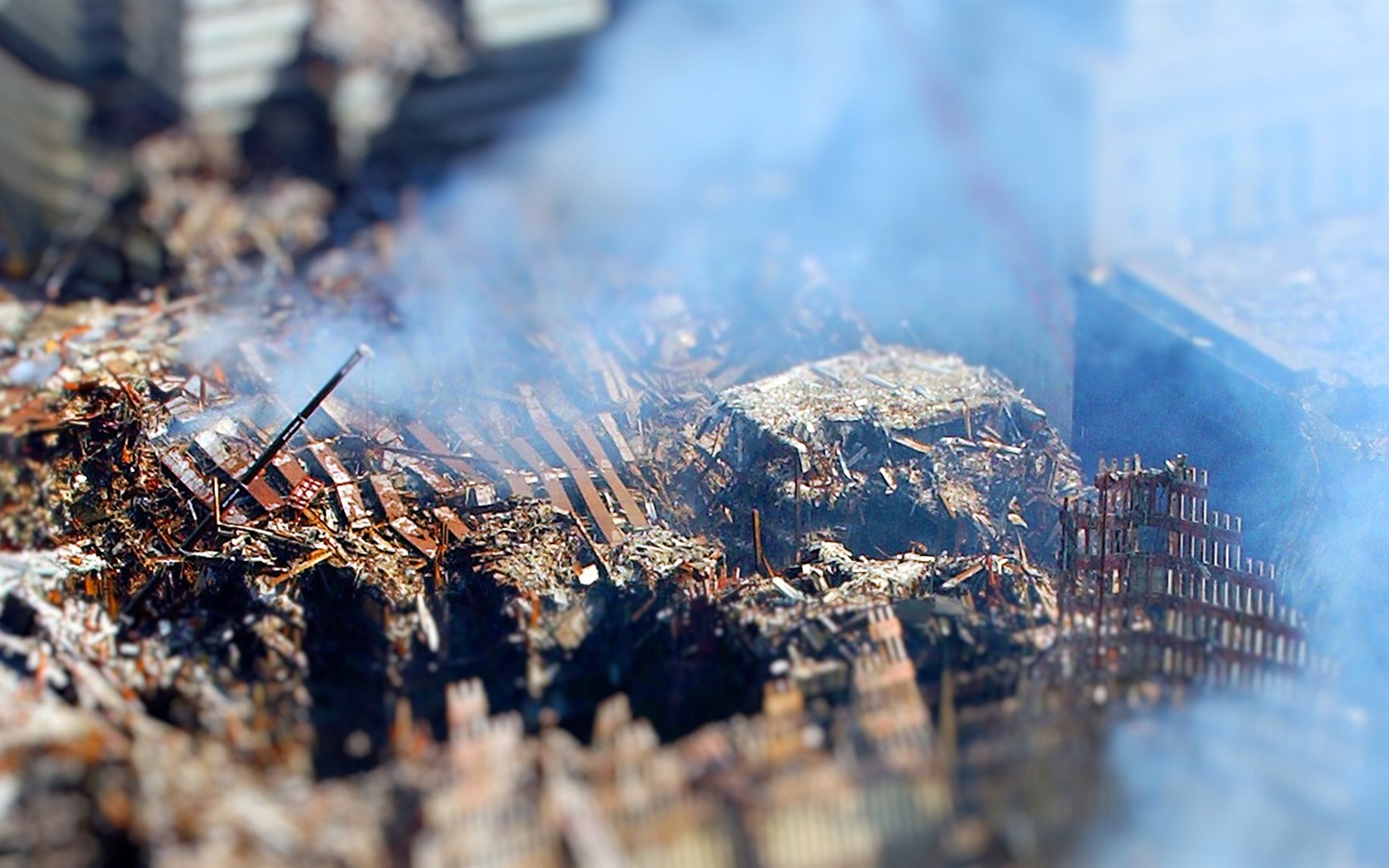 Real to the enemy's miniature landscape shift photography wallpaper(1) #14 - 1680x1050