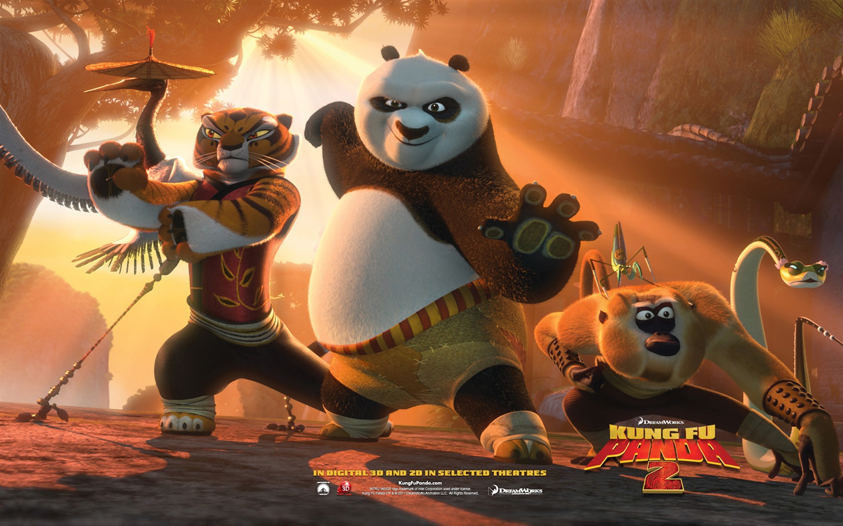 Kung Fu Panda 2 功夫熊猫2 高清壁纸7 - 1680x1050