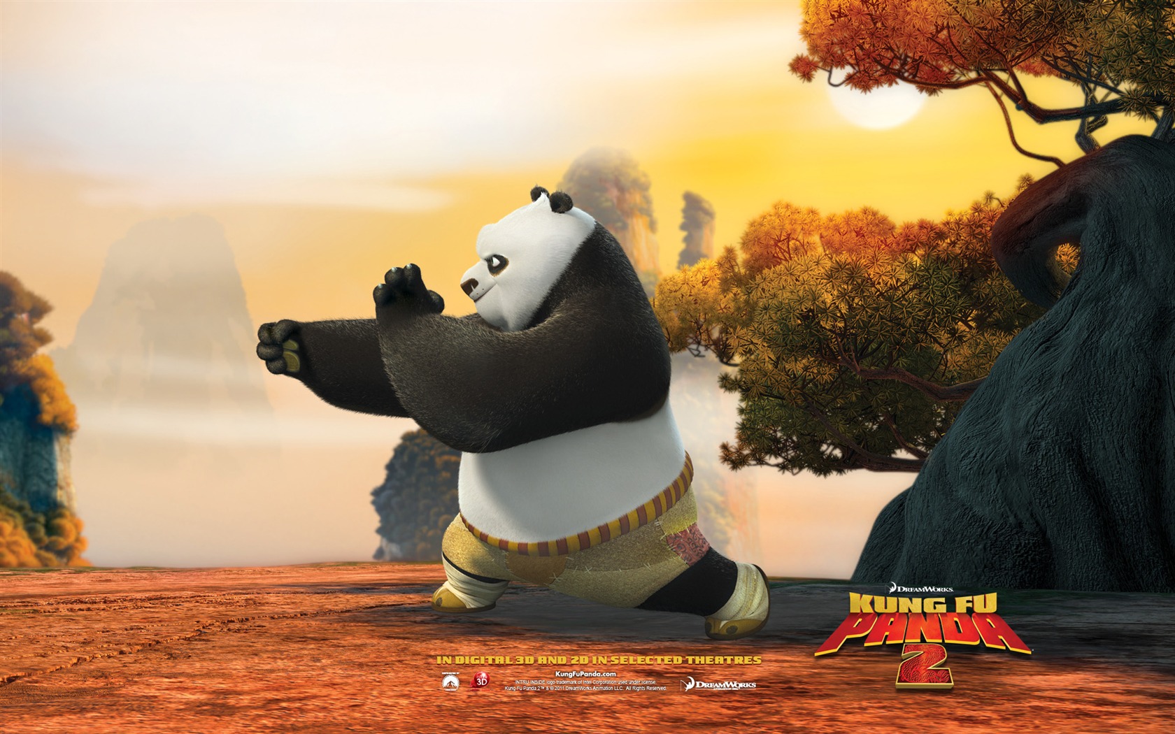Kung Fu Panda 2 HD tapety na plochu #10 - 1680x1050