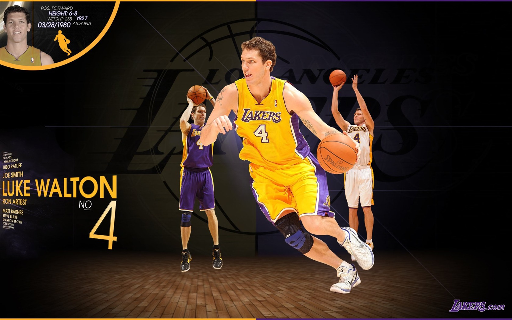 NBA 2010-11 období, Los Angeles Lakers na plochu #8 - 1680x1050
