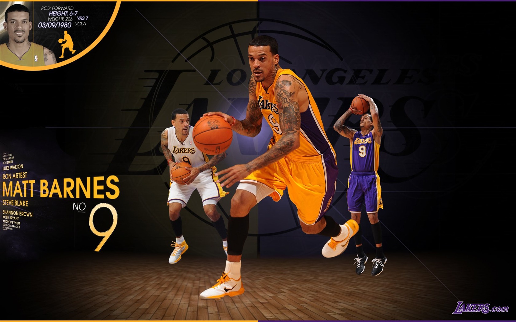 NBA 2010-11 období, Los Angeles Lakers na plochu #9 - 1680x1050