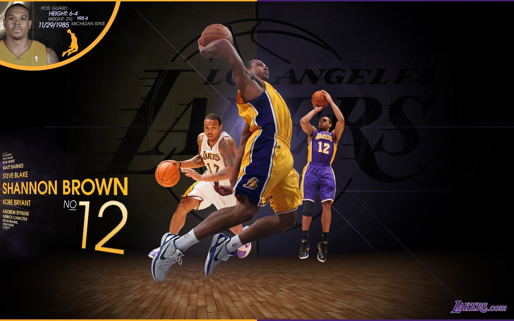 NBA 2010-11賽季 洛杉磯湖人隊 壁紙 #12 - 1680x1050