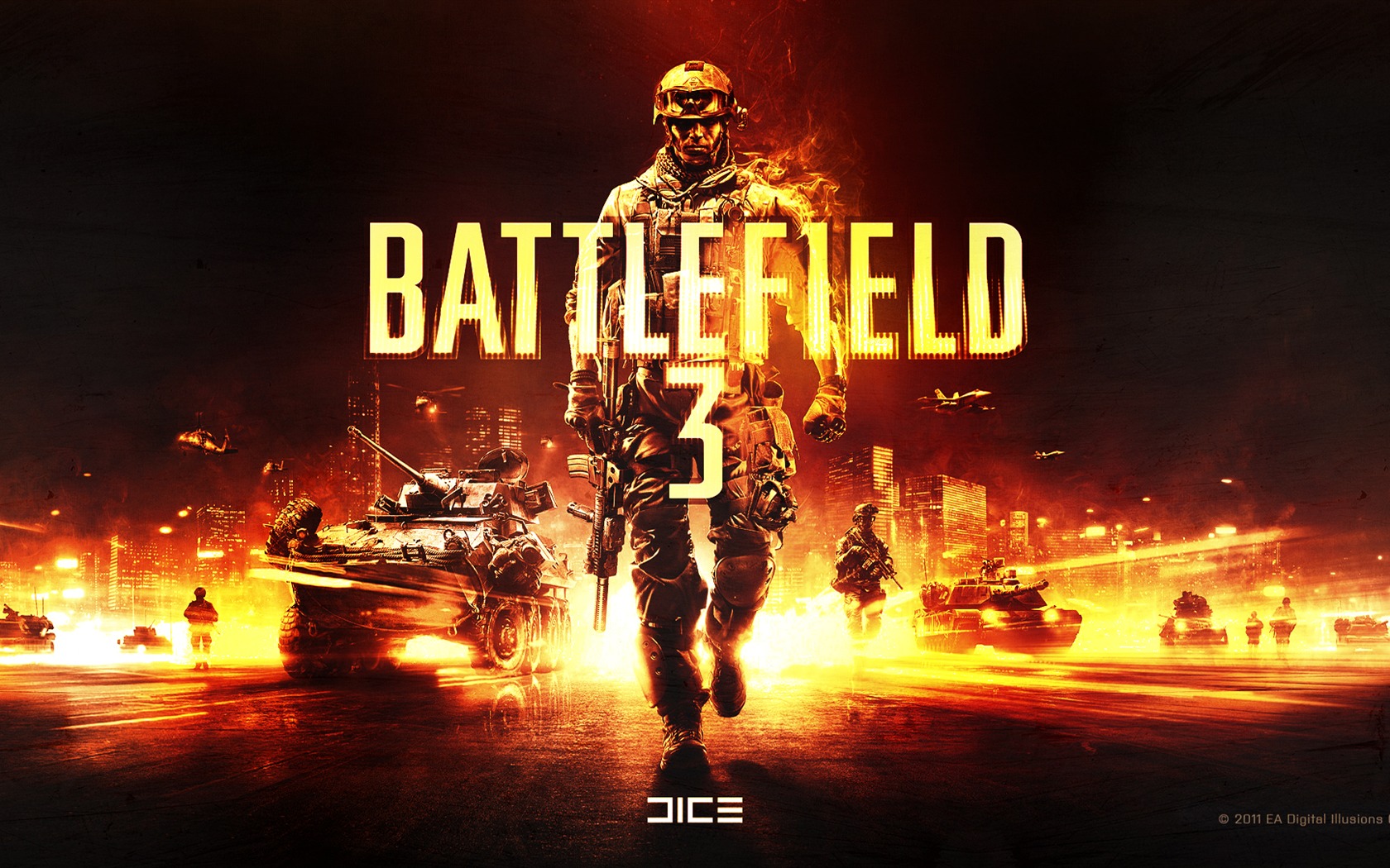 Battlefield 3 戰地3 壁紙專輯 #1 - 1680x1050