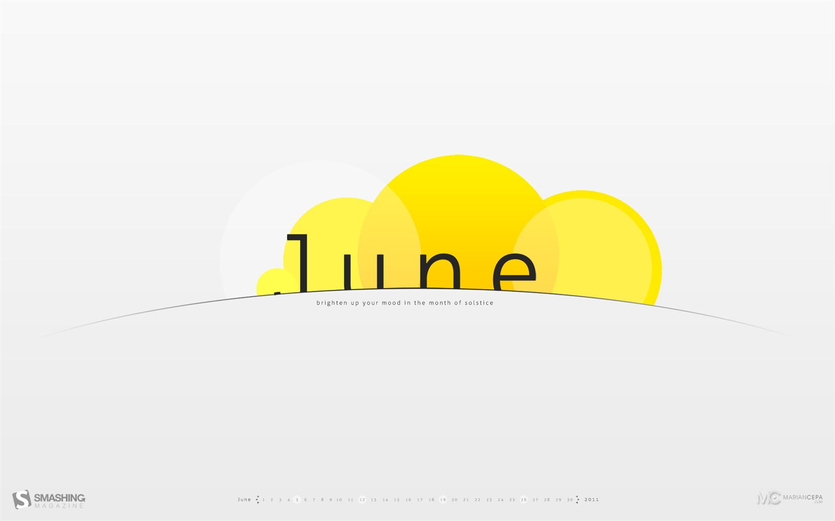 2011年6月 月曆壁紙(二) #10 - 1680x1050