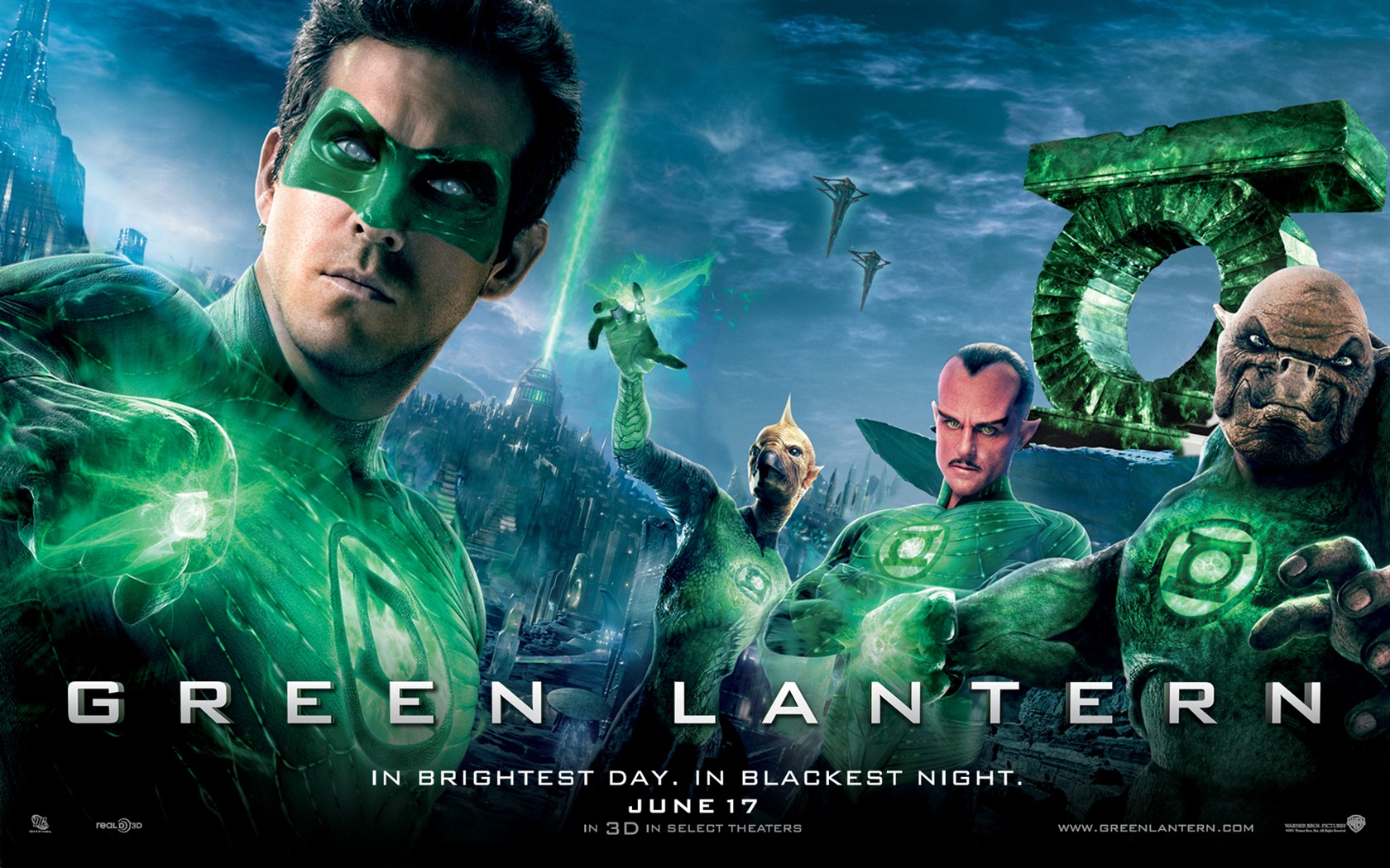 2011 Green Lantern 綠燈俠 高清壁紙 #1 - 1680x1050