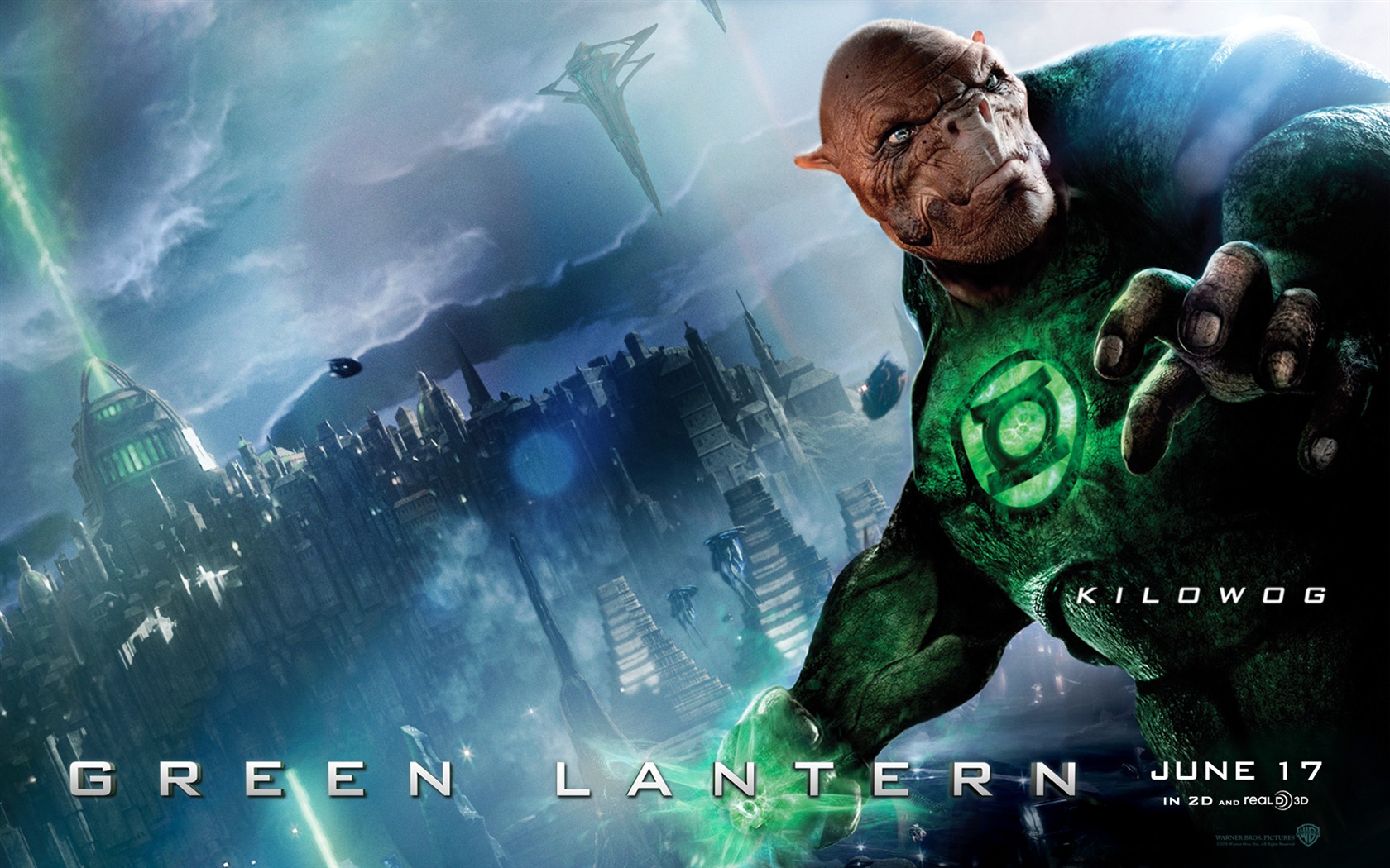 2011 Green Lantern 綠燈俠 高清壁紙 #4 - 1680x1050