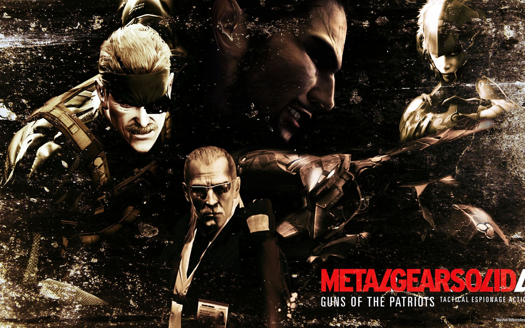 Metal Gear Solid 4: Guns of Patriots tapet #1 - 1680x1050