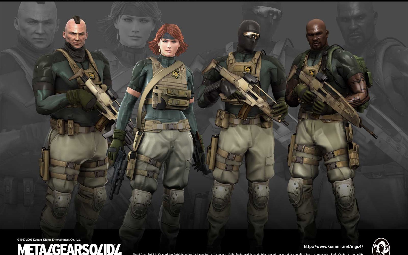 Metal Gear Solid 4: Guns of Patriots tapet #14 - 1680x1050