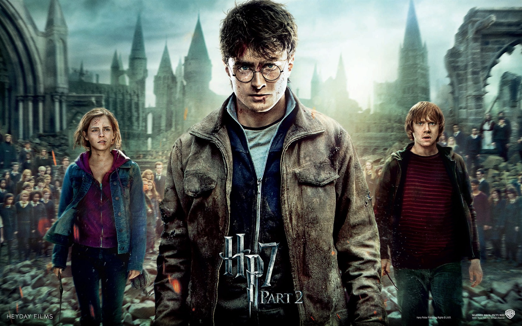 Harry Potter and the Deathly Hallows 哈利·波特与死亡圣器 高清壁纸1 - 1680x1050