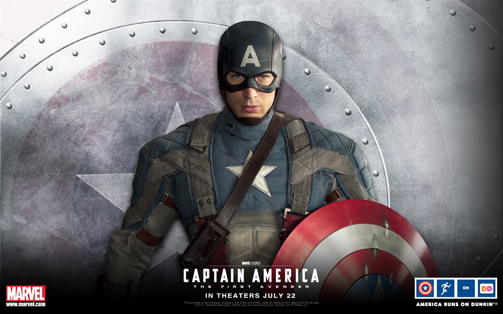 Kapitán Amerika: První Avenger HD tapety na plochu #4 - 1680x1050