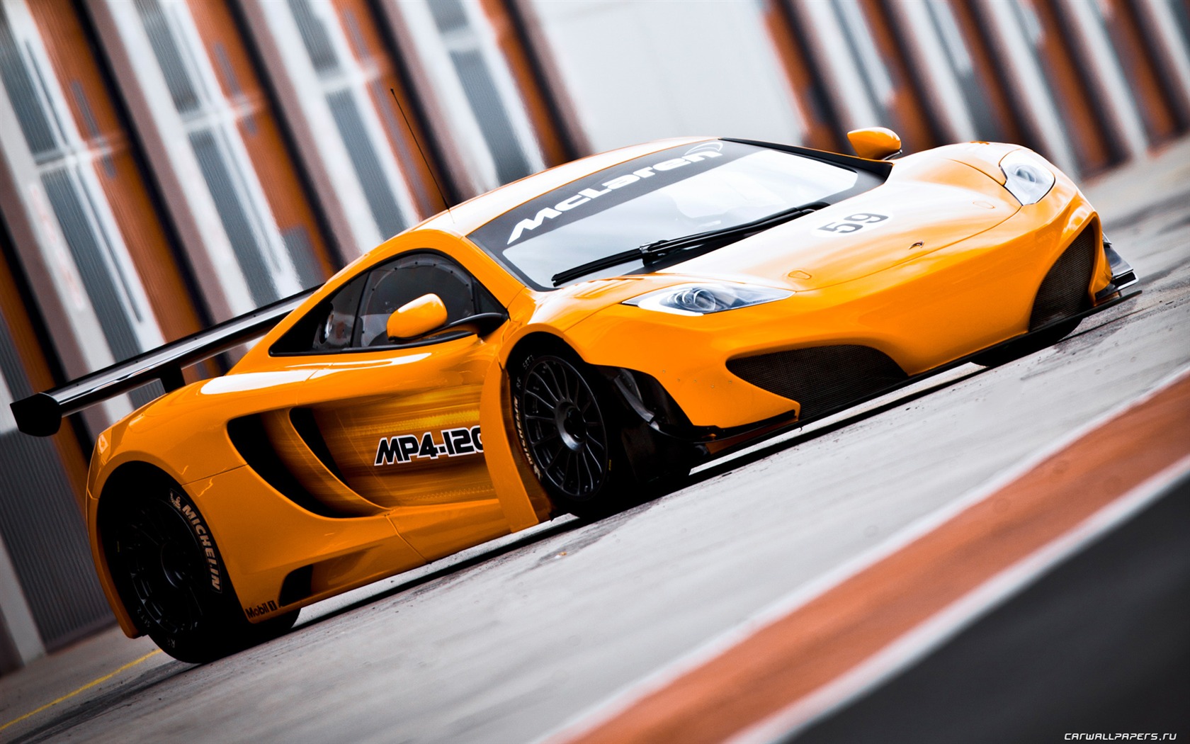 맥라렌 MP4 - 12C GT3 - 2011의 HD 배경 화면 #8 - 1680x1050