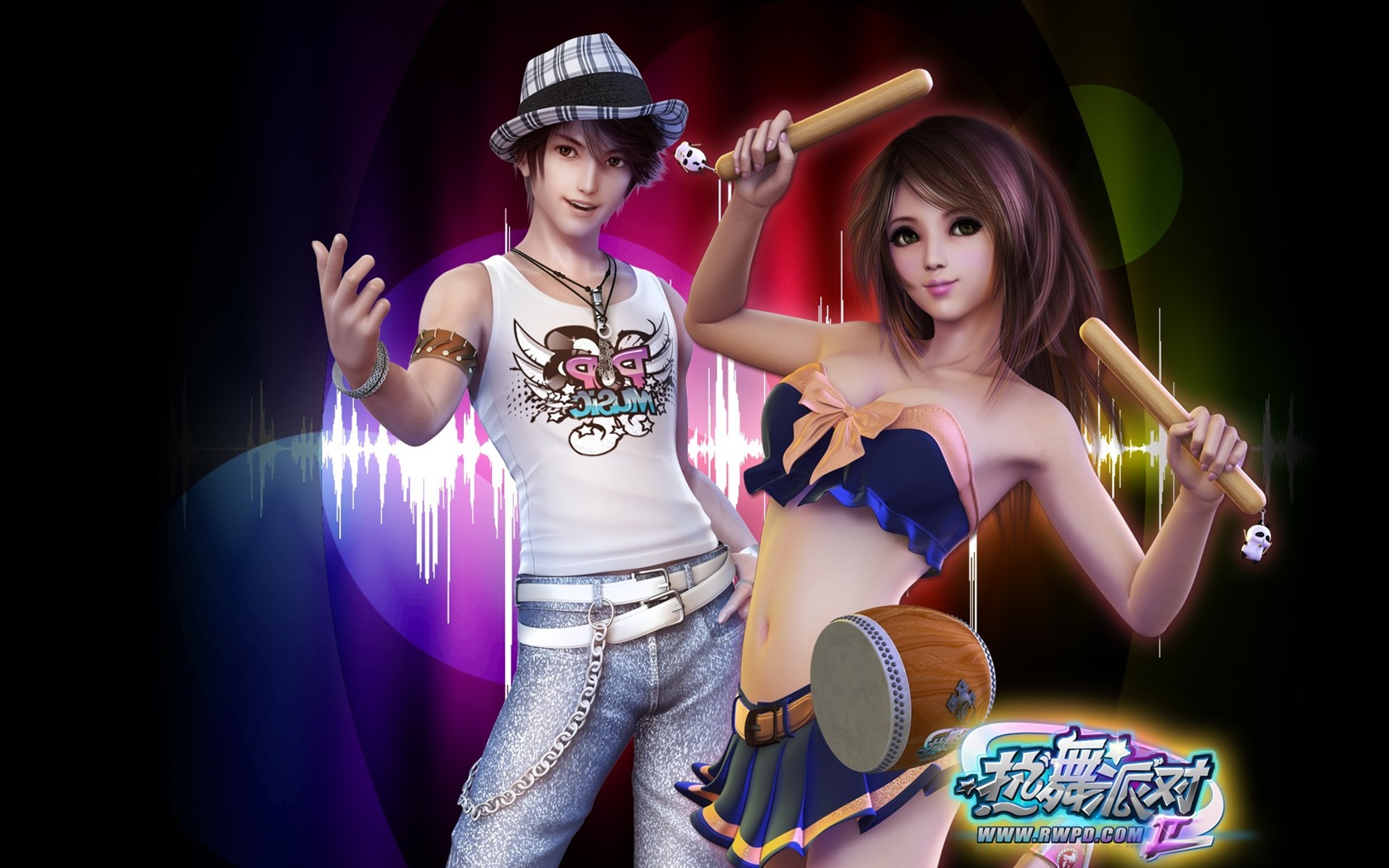온라인 게임 핫 댄스 파티 II 공식 배경 화면 #20 - 1680x1050
