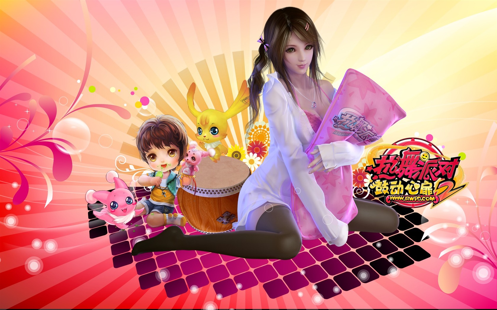 Online game Hot Dance Party II official wallpapers #23 - 1680x1050
