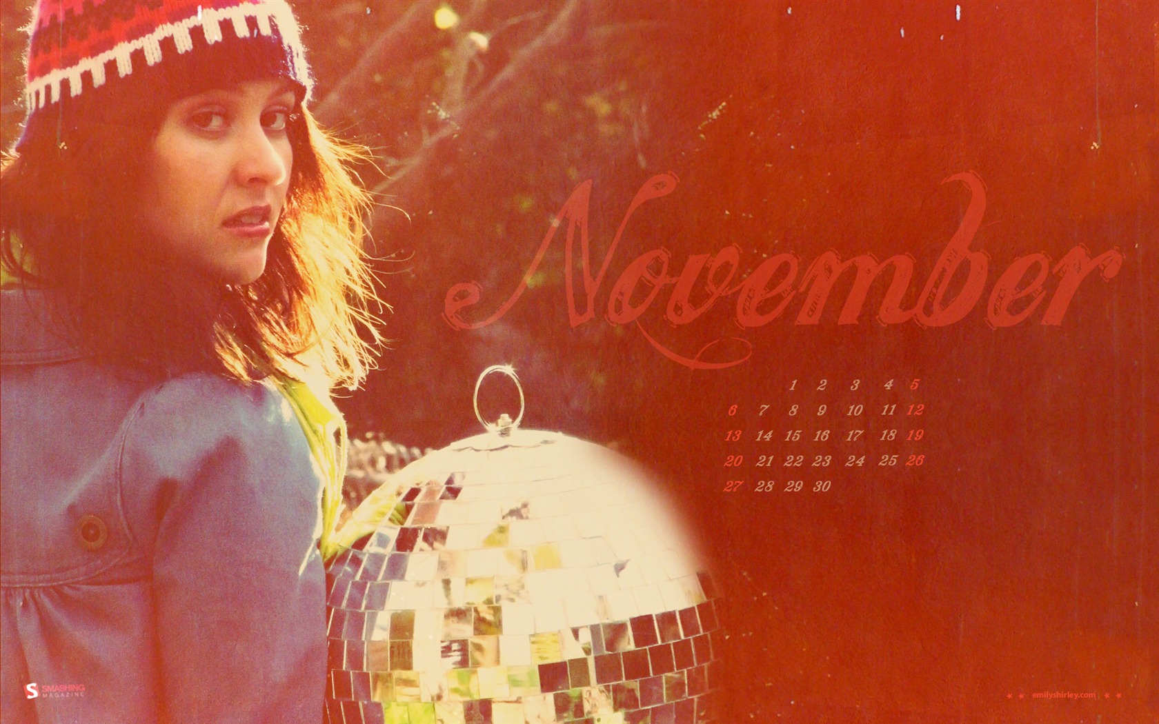 November 2011 Kalender Wallpaper (1) #11 - 1680x1050