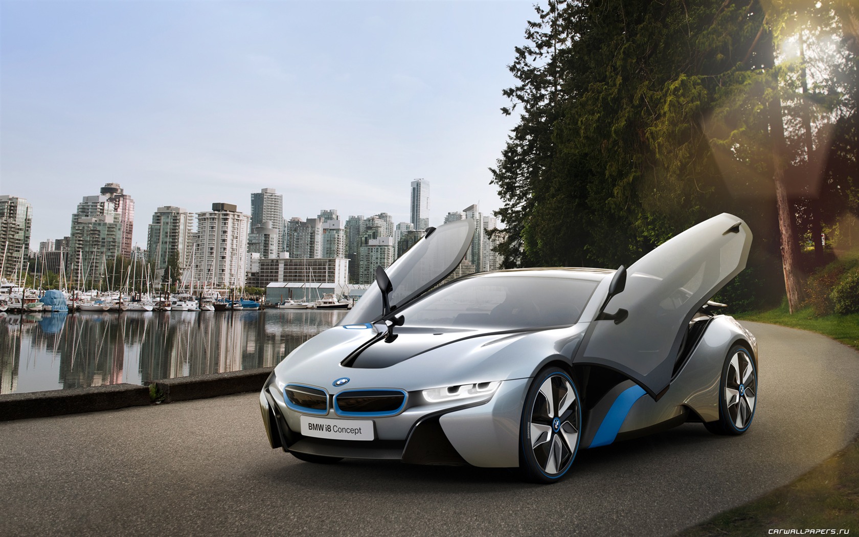 BMW i8 koncept - 2011 HD wallpapers #2 - 1680x1050