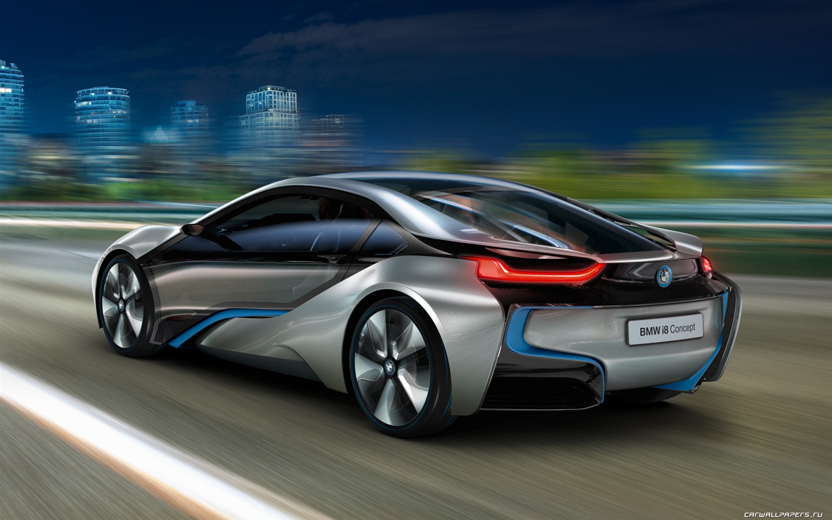 BMW i8 Concept - 2011 宝马5 - 1680x1050