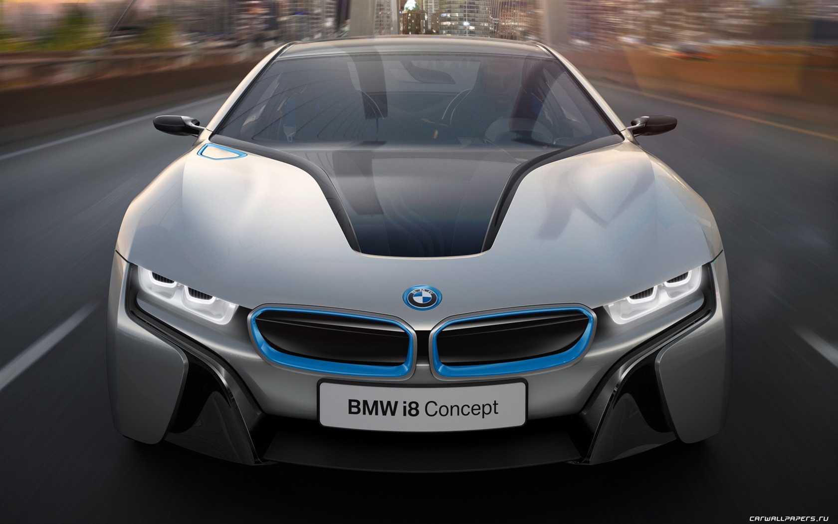 BMW i8 개념 - 2011의 HD 배경 화면 #9 - 1680x1050